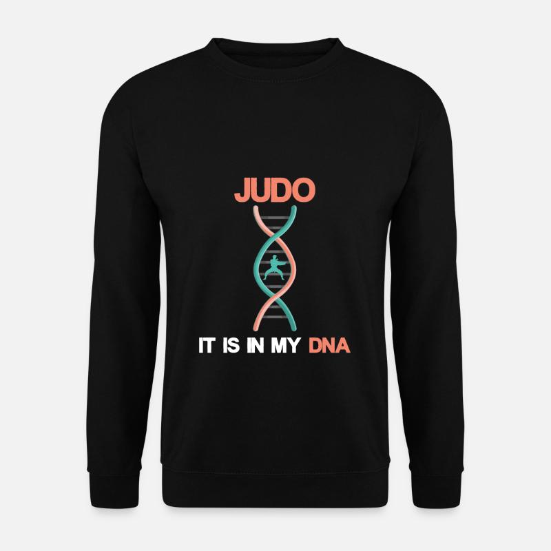Judo DNA - Unisex Pullover - Schwarz