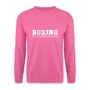 Boxen - Unisex Pullover - Pink - Vorne
