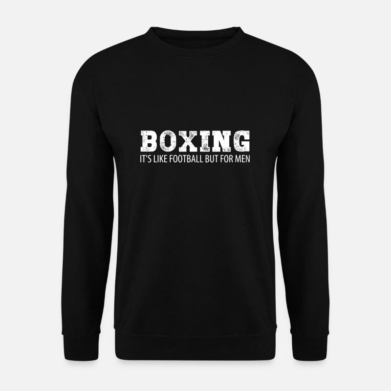 boxe - Sweat-shirt Unisexe - noir