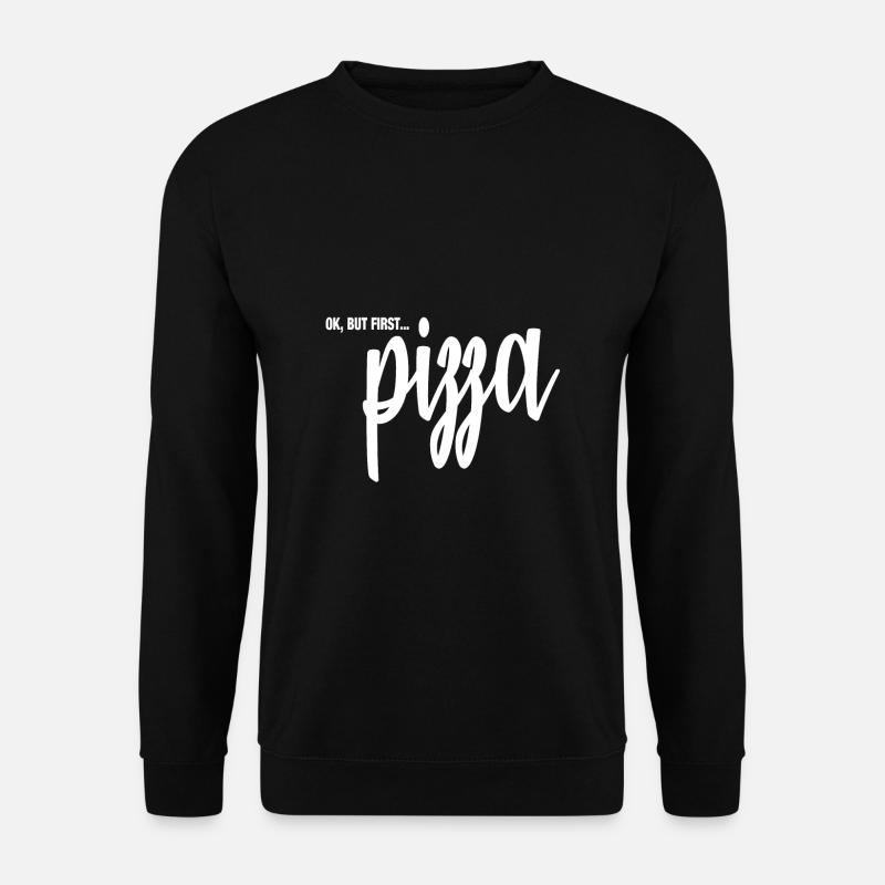 Pizza - Unisex Sweatshirt - black