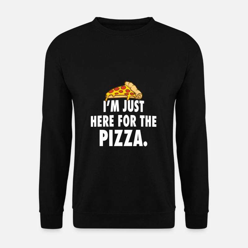 Pizza - Unisex Pullover - Schwarz