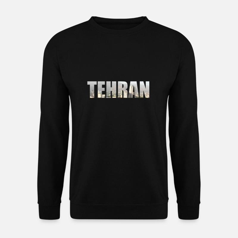 Tehran Iran skyline - Unisex Sweatshirt - black