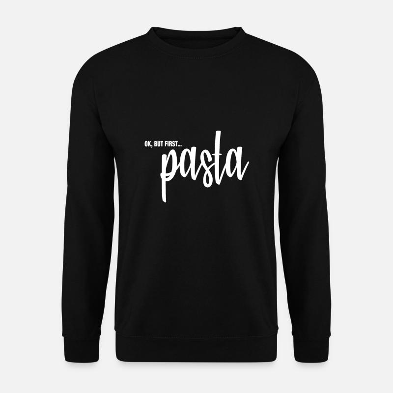 Pasta - Unisex Pullover - Schwarz