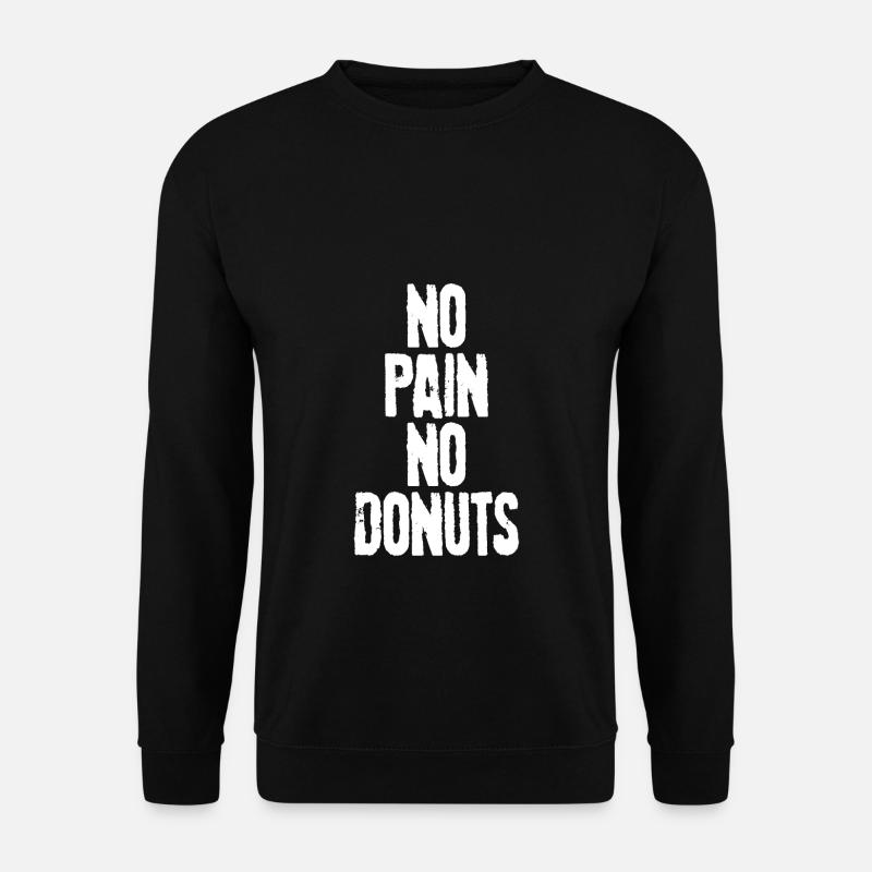 Donut - Unisex Pullover - Schwarz