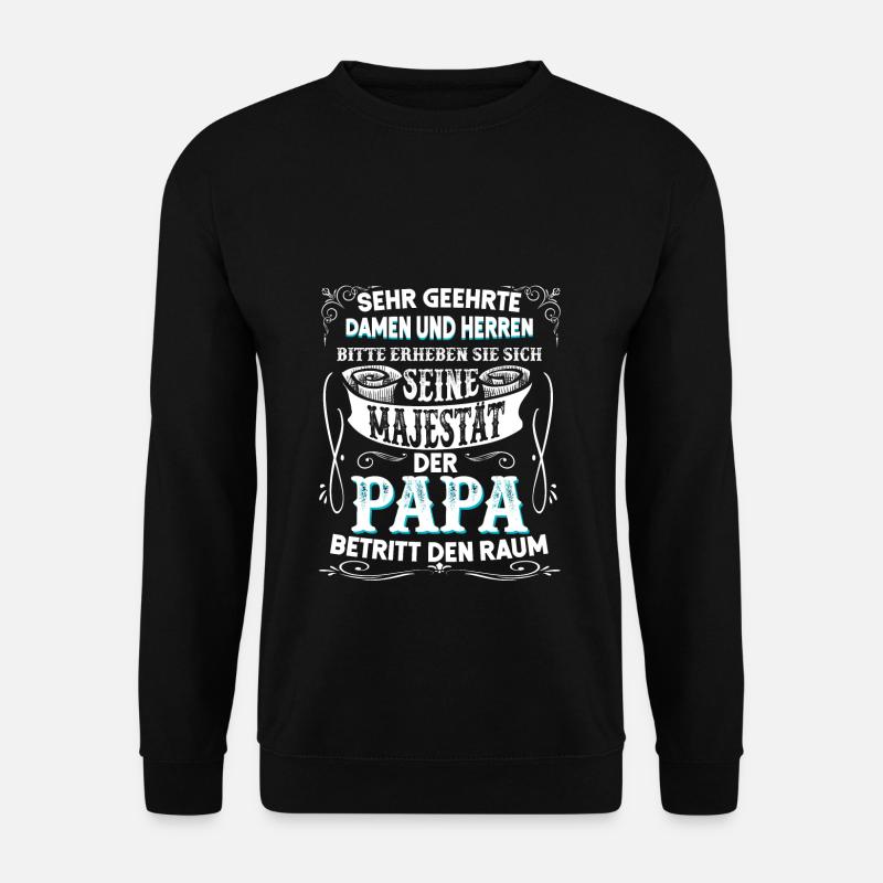 Father, dad - Unisex Sweatshirt - black