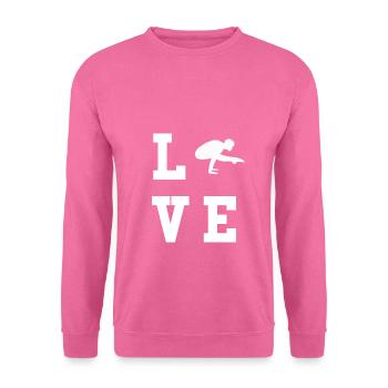 Turner turnen Gymnastik Turnsport Yoga Akrobatik - Unisex Pullover - Pink - Vorne