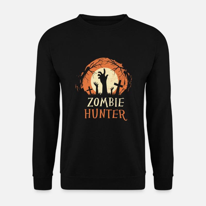 Zombie Hunter Halloween - Unisex Sweatshirt - black