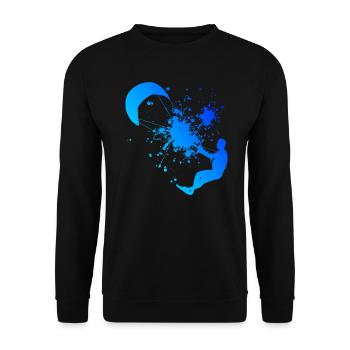 Kitesurf Femmes Kitesurfer Kitesurf Kitesurf - Sweat-shirt Unisexe - noir - Devant - Alina (178cm) & Michal (187cm)