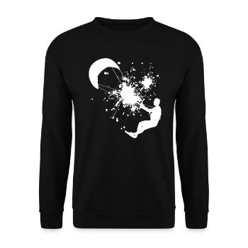 Kitesurfen Kiten Kitesurf Kite Kitesurfing - Sweat-shirt Unisexe - noir - Devant - Alina (178cm) & Michal (187cm)