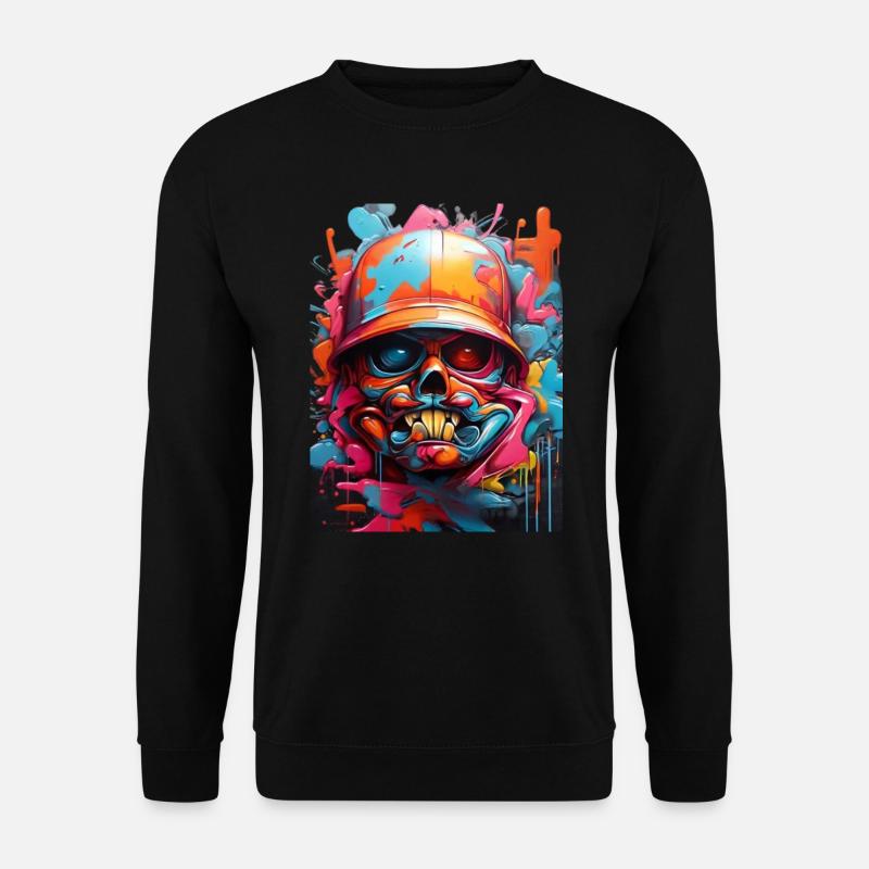 Graffiti-Stil3 - Unisex Pullover - Schwarz