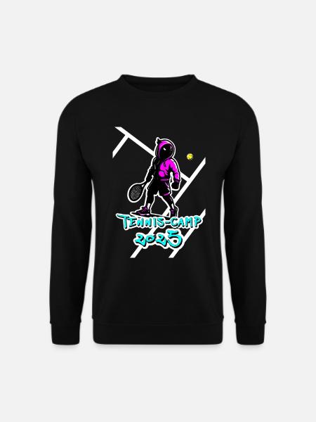 Tennis Camp Shirt 2025 - Unisex Pullover - Schwarz