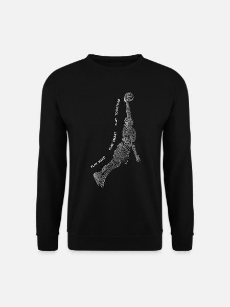 Basketball-Spieler - Unisex Pullover - Schwarz