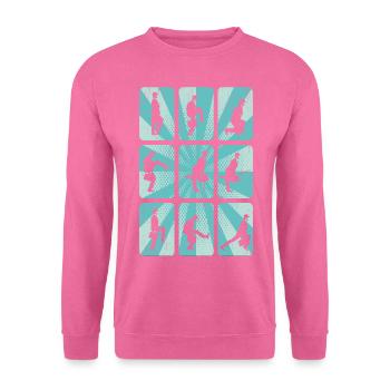 Grafik - Unisex Pullover - Pink - Vorne