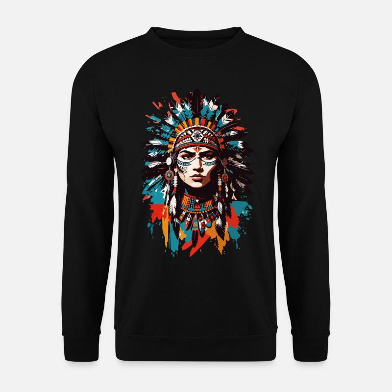 American Shaman - Unisex Pullover - Schwarz