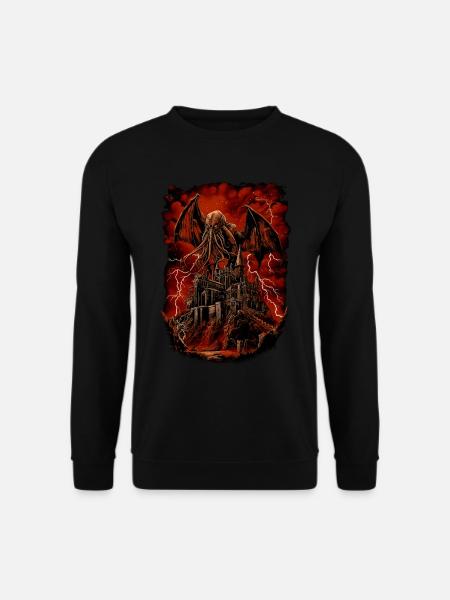 Aufstieg des Cthulhu - Unisex Pullover - Schwarz
