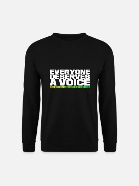 Logopäde Sprachtherapie Sprachtherapeut - Unisex Pullover - Schwarz