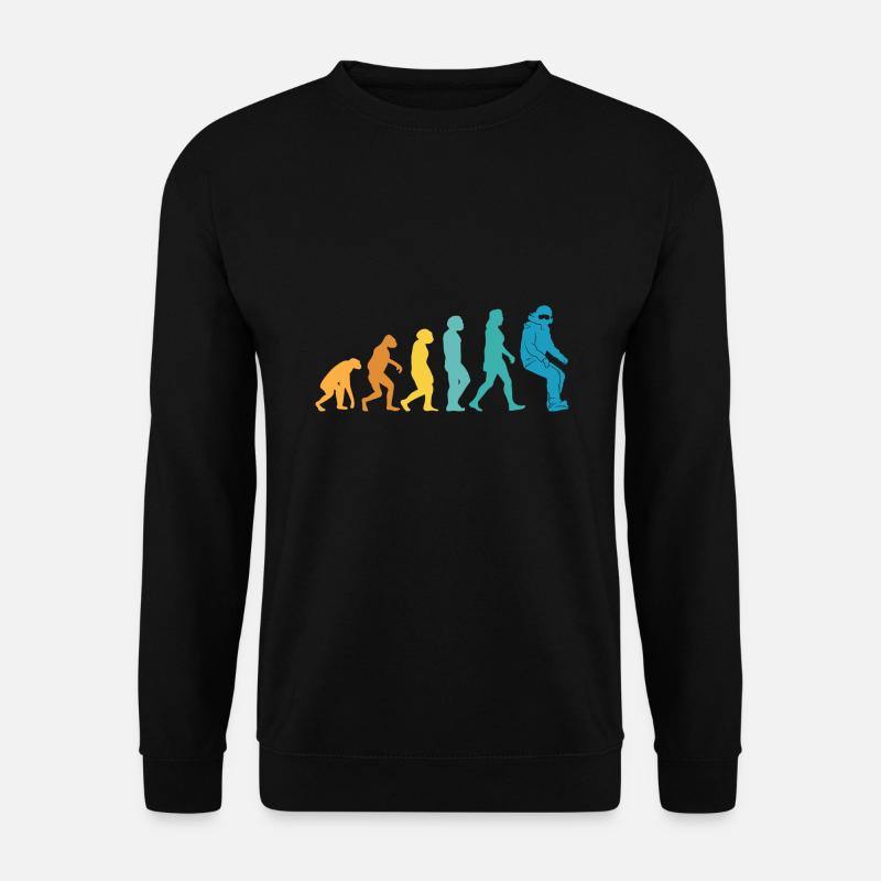 Evolution snowboarders - Sweat-shirt Unisexe - noir