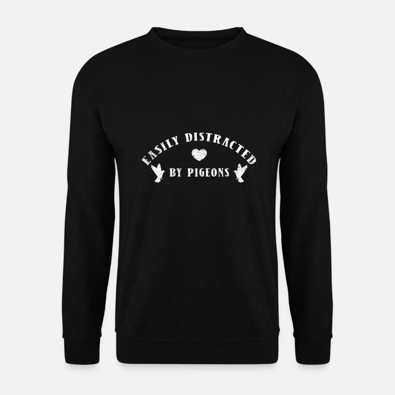 Taube - Unisex Pullover - Schwarz
