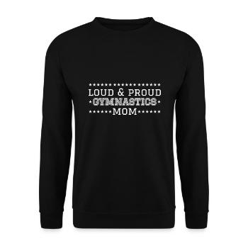 Gymnastique Gymnastique Gymnastes - Sweat-shirt Unisexe - noir - Devant - Alina (178cm) & Michal (187cm)