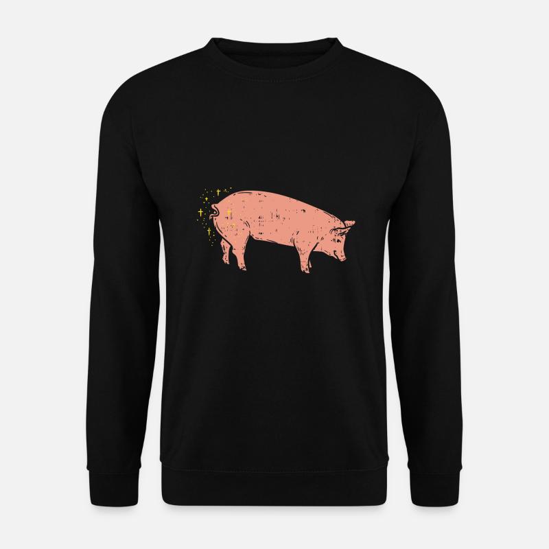 pig - Unisex Sweatshirt - black