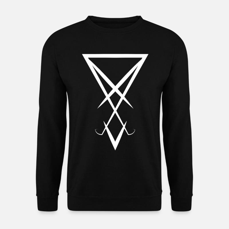 Lucifer symbol - Unisex Sweatshirt - black