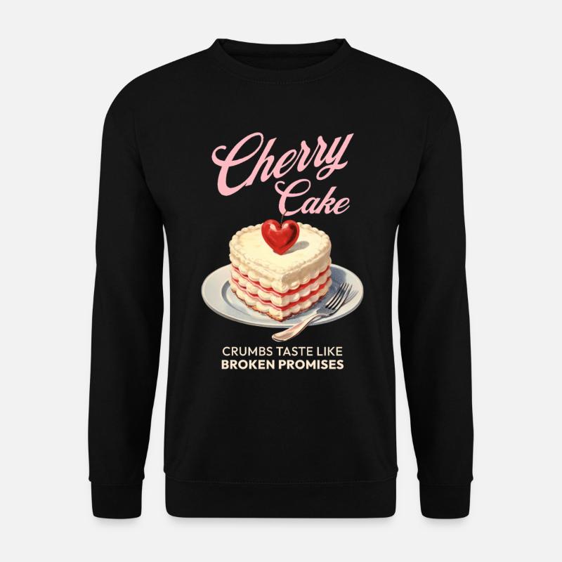 Cherries Cherry Pie Baking Gift - Unisex Sweatshirt - black