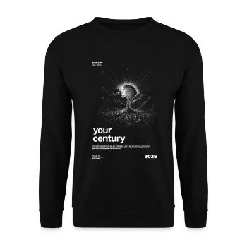 Your Century Explosion - Unisex Sweatshirt - black - Front - Alina (178cm) & Michal (187cm)