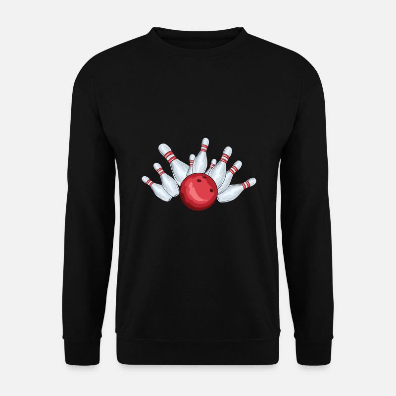 Bowling Strike | Bowling ball - Unisex Sweatshirt - black
