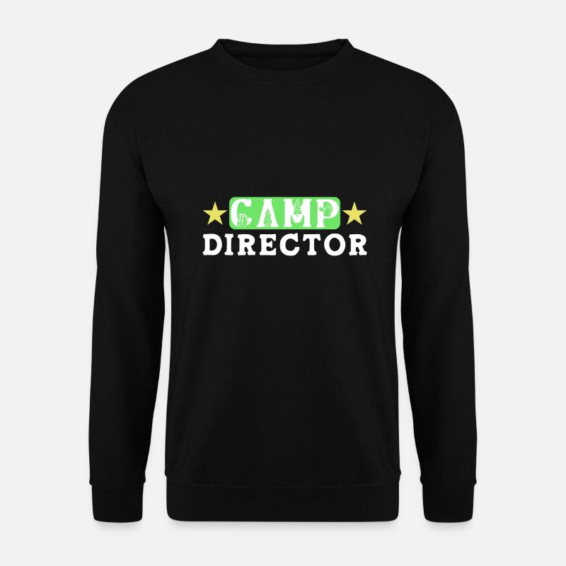 Zeltlager Leiter Sommercamp - Unisex Pullover - Schwarz