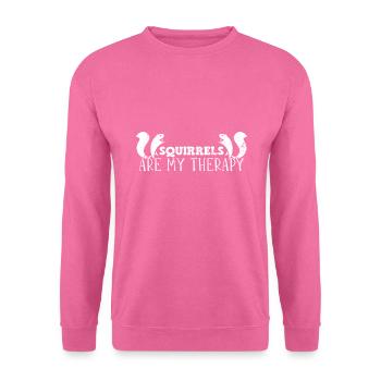 Eichhörnchen - Unisex Pullover - Pink - Vorne