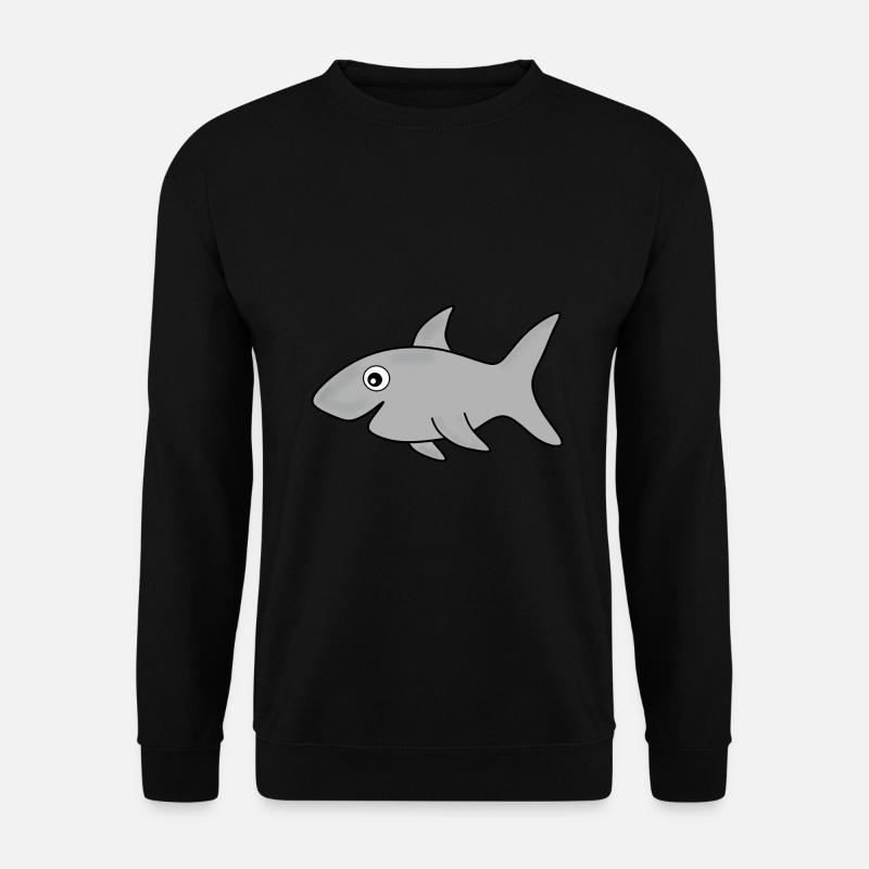 Requin Requins Pêche Poisson - Sweat-shirt Unisexe - noir