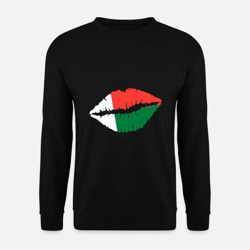 Madagaskar Flagge, Geschenk - Unisex Pullover - Schwarz