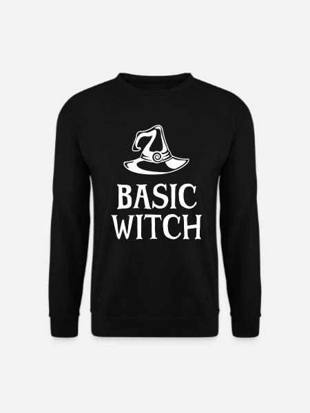 Basic Witch - Unisex Sweatshirt - black