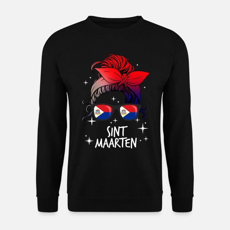 Sint Maarten - Unisex Sweatshirt - black