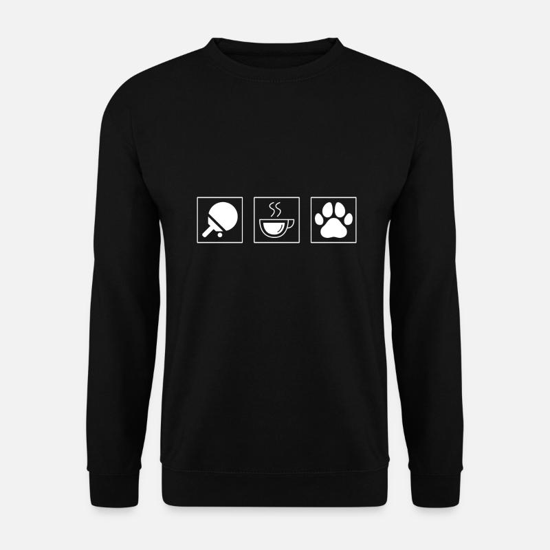 Tischtennis - Unisex Pullover - Schwarz