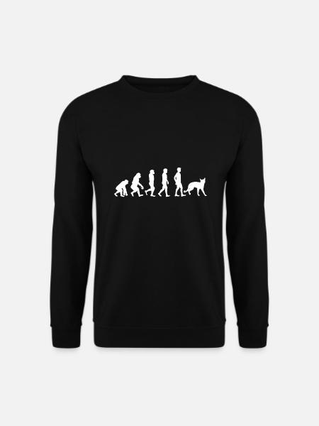 Russian Blue Cat Russian Blue Cat Evolution - Unisex Sweatshirt - black