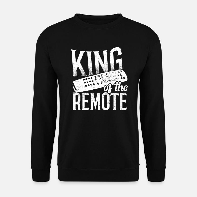 Roi de la télécommande - Père - Sweat-shirt Unisexe - noir
