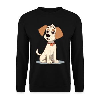Conception de chien mignon pour les propriétaires de chiens - Sweat-shirt Unisexe - noir - Devant - Alina (178cm) & Michal (187cm)