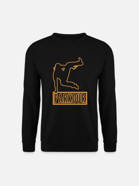 Parkour - Unisex Sweatshirt - black