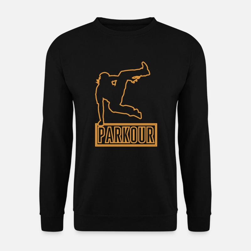 Parkour - Sweat-shirt Unisexe - noir