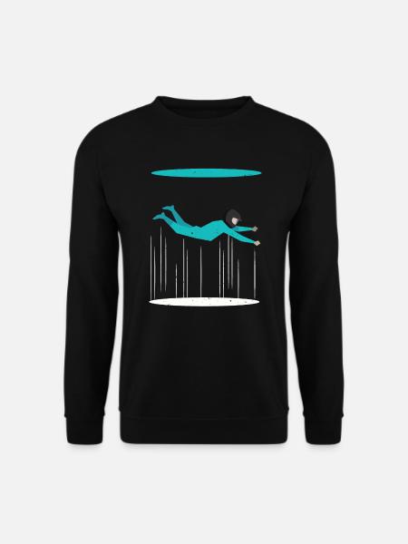 Indoor Skydiving - Wind Tunnel - Unisex Sweatshirt - black