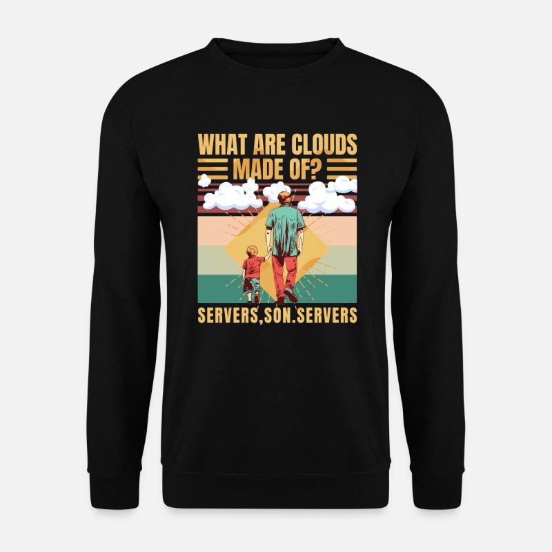 Funny Programmer Software Developer Computer - Unisex Pullover - Schwarz