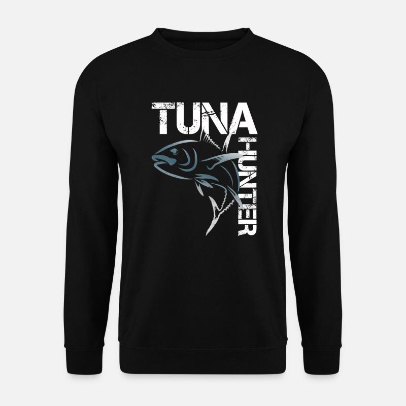 Chasseur de thon - thon - Sweat-shirt Unisexe - noir