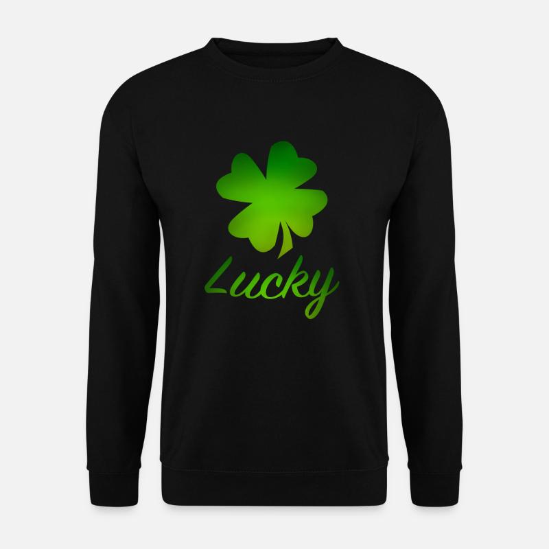 Lucky - Unisex Pullover - Schwarz