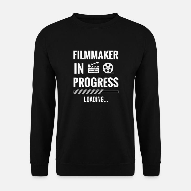 Filmemacher Student Filmregisseur Filmschule - Unisex Pullover - Schwarz