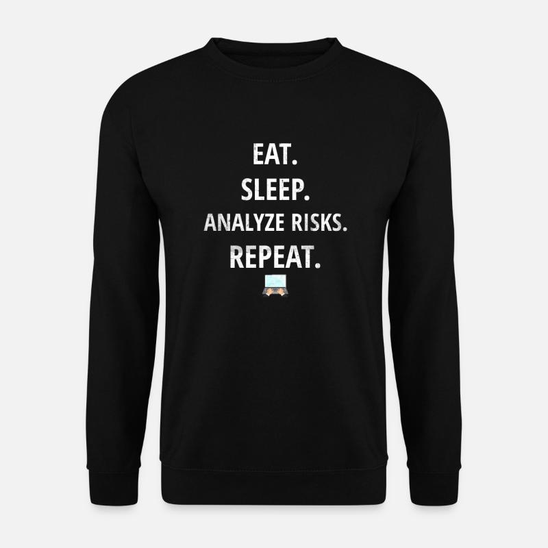 Expert actuariel aigu - Sweat-shirt Unisexe - noir