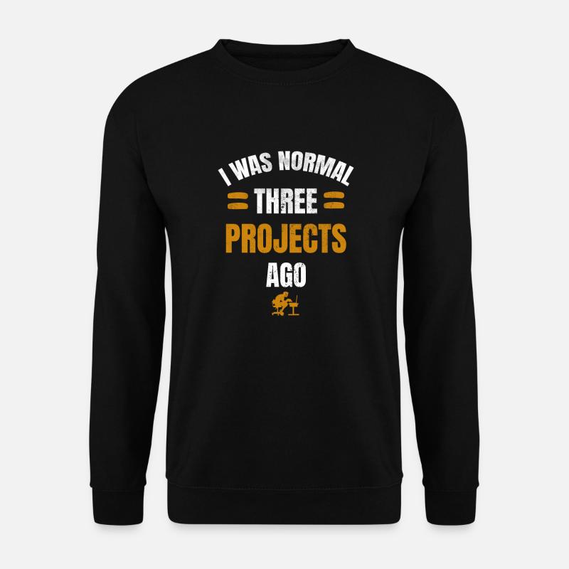 Projektmanagement Geschenk | Projektmanager - Unisex Pullover - Schwarz