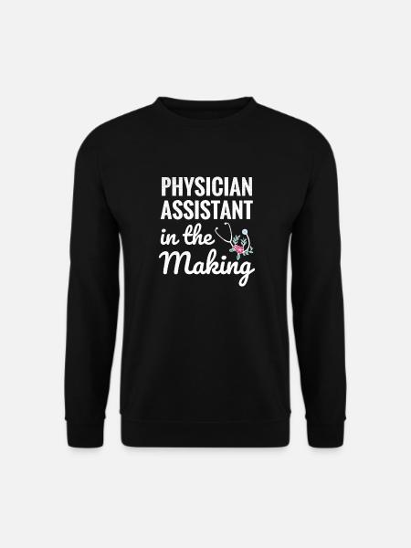 Arztassistentin Studentin Geschenk | PA-Studentin - Unisex Pullover - Schwarz