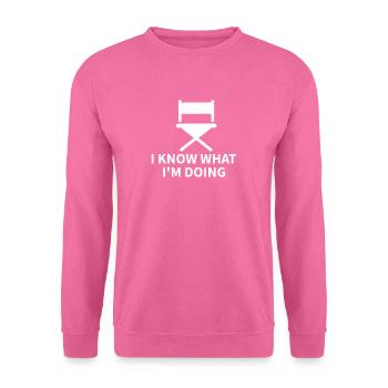 Filmemacher Geschenke Filmregisseur Produzent - Unisex Pullover - Pink - Vorne