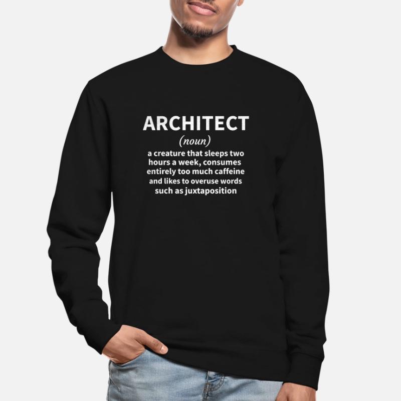 Architecture Gift Architecture Student Architect Unisex Sweatshirt